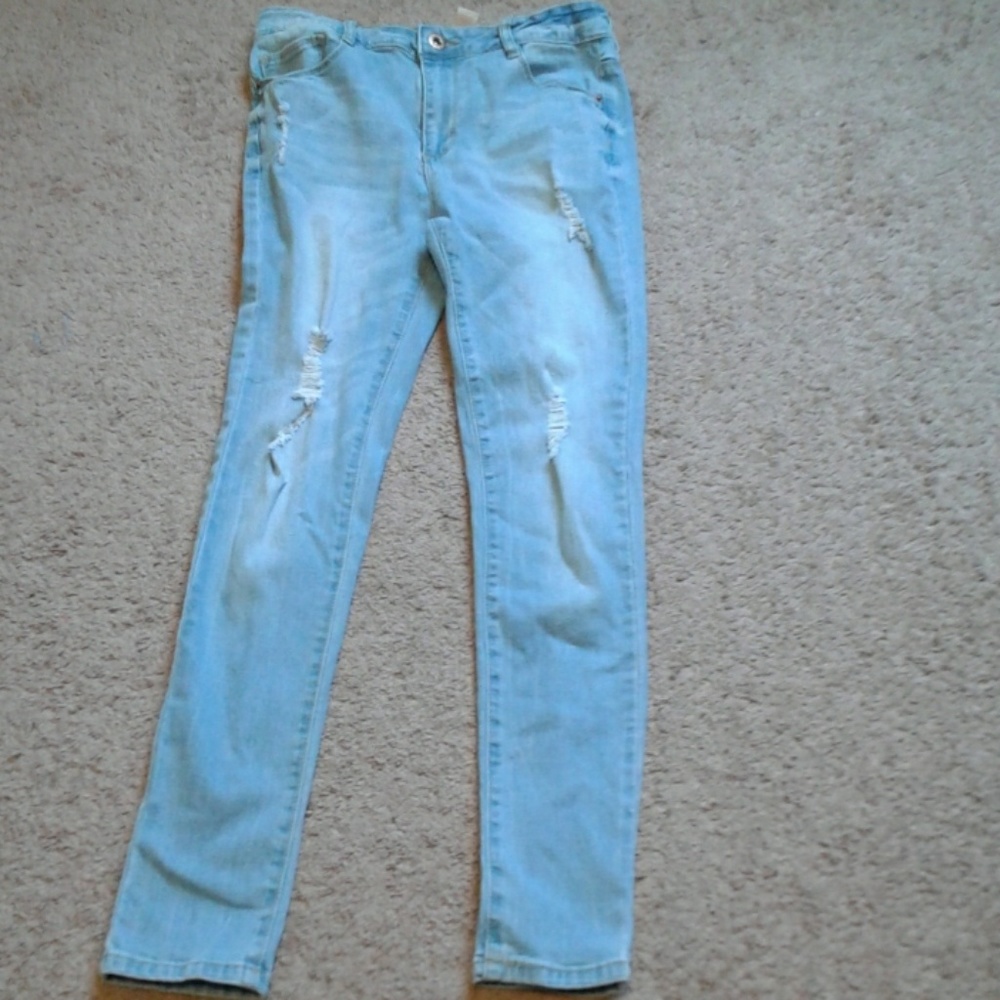 Girls skinny jeans